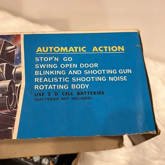 Vintage 1960 Horikawa Rotate O Magic Super Astronaut Toy Robot Original Box